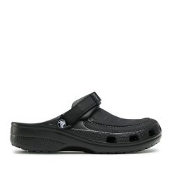 Klapki Crocs. Czarne klapki męskie Crocs, bez wzorów, bez zapięcia. Za 149.99 zł.