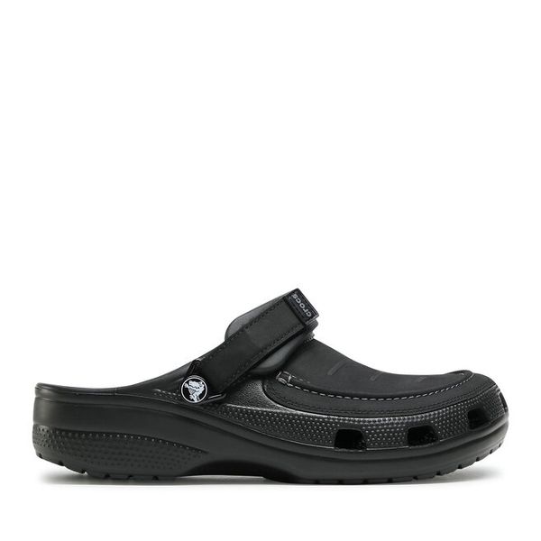 Klapki Crocs. Czarne klapki męskie Crocs, bez wzorów, bez zapięcia. Za 289.99 zł.