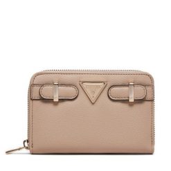 Portfel Guess. Brązowe portfele damskie Guess. Za 169.99 zł.