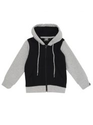Bluza z kaptur na co dzień na siłownię. Szare bluzy damskie LEONE 1947 APPAREL, bez wzorów, bez ramiączek, bez kaptura. Za 105.21 zł.
