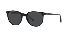 Okulary przeciwsłoneczne Ray-Ban Elliot. Czarne okulary przeciwsłoneczne damskie Ray-Ban, prostokątne. Za 719.99 zł.