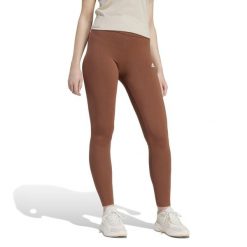 Legginsy fitness damskie Adidas. Białe legginsy damskie Adidas, bez wzorów, z bawełny. Za 129.99 zł.