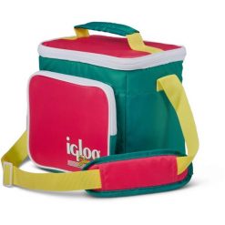 Torba termiczna IGLOO Retro Square Lunch Bag 9 (6 litrów). Zielone torby na ramię męskie IGLOO, na ramię, duże. Za 99.00 zł.