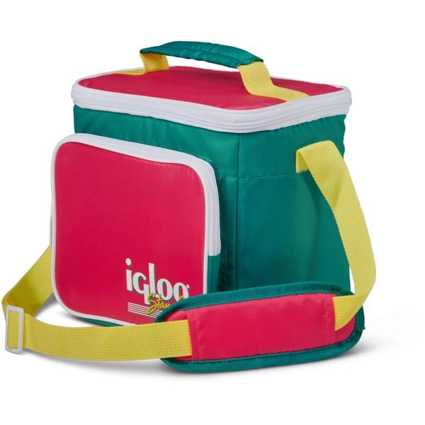 Torba termiczna IGLOO Retro Square Lunch Bag 9 (6 litrów). Zielone torby na ramię męskie IGLOO, na ramię, duże. Za 99.00 zł.