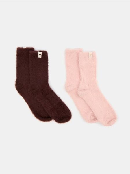 Skarpetki 2 pack - wielobarwny. Skarpetki damskie Sinsay, bez wzorów. Za 12.99 zł.