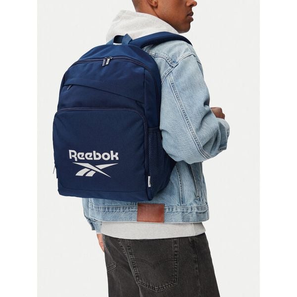 Plecak Reebok. Niebieskie plecaki damskie Reebok, bez wzorów. Za 159.99 zł.