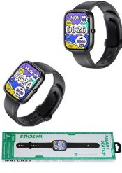 SMARTWATCH REMAX WATCH25 BLACK. Czarne zegarki smartwatch REMAX, bez wzorów. Za 182.66 zł.