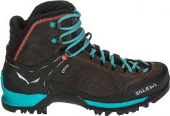 Buty trekkingowe damskie Salewa Trainer Mid czarne r. 40.5. Czarne obuwie trekkingowe damskie Salewa, bez zapięcia. Za 930.99 zł.