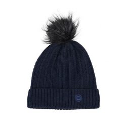 Damska czapka z dzianiny Dublin Rib. Czarne czapki damskie DUBLIN, bez wzorów, z dzianiny, sportowe. Za 207.50 zł.