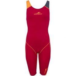 Strój kąpielowy damski Aquafeel N2K Openback. Czerwone stroje kąpielowe damskie AQUAFEEL, l, bez wzorów, z tkaniny. Za 299.99 zł.