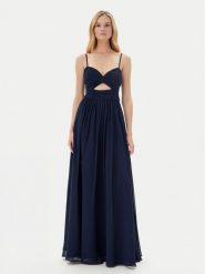 Hey Kyla Sukienka wieczorowa 5AH025HK Granatowy Slim Fit. Niebieskie sukienki damskie Hey Kyla, bez wzorów, z syntetyku, wizytowe, bez kołnierzyka, bez ramiączek. Za 809.99 zł.