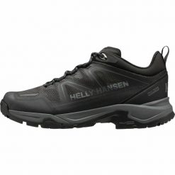 Buty trekkingowe męskie Helly Hansen Cascade Low Ht. Czarne trekkingi męskie Helly Hansen, z materiału, bez zapięcia. W wyprzedaży za 572.40 zł.