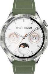 Smartwatch XO XO smartwatch Watch 4 Amoled zielony. Zielone zegarki smartwatch XO, bez wzorów. Za 159.05 zł.