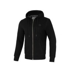 Bluza męska Pitbull rozpinana z kapturem Hilltop 22. Czarne bluzy męskie PITBULL, l, bez wzorów, z kapturem, na fitness i siłownię. Za 269.00 zł.