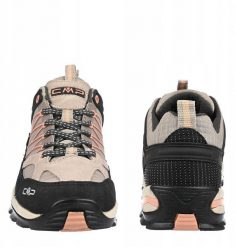 Buty trekkingowe damskie CMP Rigel Low Wmn WP Różowe 40 (3Q54456-12PT). Czerwone obuwie trekkingowe damskie CMP, bez zapięcia. Za 372.28 zł.