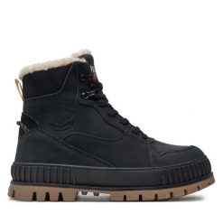 Trapery Palladium. Czarne trapery damskie Palladium, bez zapięcia. Za 619.99 zł.