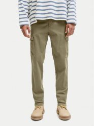 Jack & Jones Spodnie materiałowe Stace Arthur 12282388 Khaki Regular Fit. Brązowe spodnie materiałowe męskie Jack & Jones, bez wzorów, z bawełny. Za 249.99 zł.