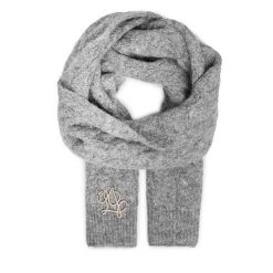 Szalik Liu Jo. Szare szaliki damskie Liu Jo, bez wzorów. Za 379.99 zł.