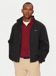Tommy Jeans Kurtka przejściowa Essential DM0DM20655 Czarny Regular Fit. Czarne kurtki męskie Tommy Jeans, m, bez wzorów, z jeansu, bez kaptura. Za 339.99 zł.