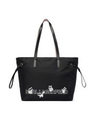 KARL LAGERFELD Torebka B3W30351 Czarny. Czarne shopperki damskie KARL LAGERFELD, bez wzorów, ze skóry, bez dodatków. Za 849.99 zł.