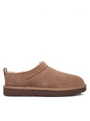Ugg Śniegowce W Classic Micro 1173891 Beżowy. Brązowe śniegowce damskie UGG, ze skóry, bez zapięcia. Za 679.99 zł.