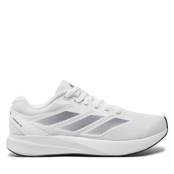 Buty do biegania adidas. Białe obuwie sportowe damskie Adidas, bez wzorów, bez zapięcia, do biegania. Za 199.99 zł.
