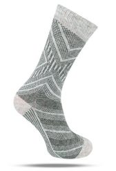 Ciepłe Wełniane Skarpetki Zimowe - Popielate ze Wzorem. Szare skarpety męskie His Story, bez wzorów, z elastanu. Za 39.99 zł.