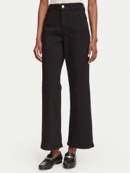 Marella Jeansy Fuxia 2625136061 Czarny Wide Leg. Czarne jeansy damskie Marella, bez wzorów, z bawełny. Za 534.99 zł.