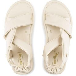 Sandały turystyczne damskie Flip Flop Fauna. Brązowe sandały damskie Flip Flop, bez wzorów, bez obcasa, bez zapięcia. W wyprzedaży za 109.00 zł.