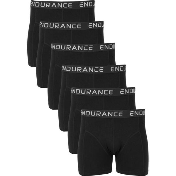 Bokserki Endurance Burke (x6). Niebieskie bokserki męskie Endurance, bez wzorów, z bawełny. Za 165.50 zł.
