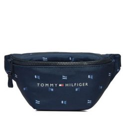 Saszetka nerka Tommy Hilfiger. Niebieskie saszetki i nerki męskie Tommy Hilfiger, bez wzorów. Za 129.99 zł.