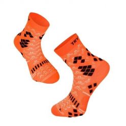 Skarpety uciskowe fluorescencyjne pomarańczowe. Brązowe skarpetki damskie TRY TO FLY, bez wzorów. W wyprzedaży za 65.52 zł.