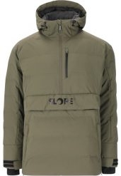 Kurtka narciarska Slope Thumper Insulated Anorak W-PRO 10000. Zielone kurtki sportowe męskie SLOPE, na zimę, m, bez wzorów, z materiału, z kapturem, narciarskie. Za 432.00 zł.