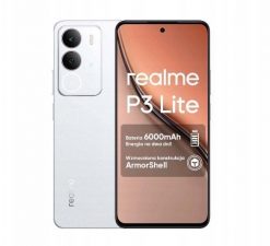 Smartfon Realme Smartfon realme P3 Lite 8/256GB 6,67" 120Hz 50Mpix Biały. Białe smartfony realme. Za 1,097.80 zł.