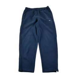 Second life - Męskie granatowe spodnie do biegania - Stan dobry. Niebieskie spodnie sportowe męskie Nike, m, bez wzorów, do biegania. Za 126.86 zł.