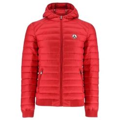 Kurtka JOTT COLIN Czerwony. Czerwone kurtki męskie Jott, m, bez wzorów, z tkaniny, bez kaptura. Za 404.99 zł.