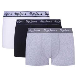 Bokserki Pepe Jeans (x3). Szare bokserki męskie Pepe Jeans, bez wzorów, z jeansu. Za 161.25 zł.