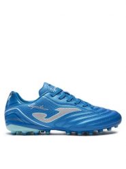 Joma Buty do piłki nożnej Aguila 24 AGUS2404AG Granatowy. Niebieskie buty sportowe męskie Joma, bez wzorów, ze skóry, bez zapięcia. W wyprzedaży za 129.99 zł.