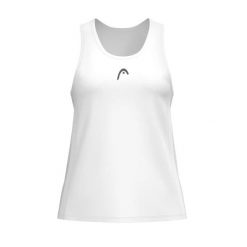 Damski tank top Head Club 25 Tech. Białe koszulki sportowe damskie Head, xl, bez wzorów, bez ramiączek, tenisowe. Za 232.00 zł.