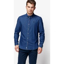 Timberland Koszula Ls Mumford River Classic Chambray , granatowy, rozmiar M. Niebieskie koszule męskie Timberland, m, bez wzorów, z materiału, klasyczne, bez kołnierzyka, bez ramiączek. W wyprzedaży za 207.99 zł.