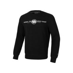 Bluza męska Pitbull Keep Rolling. Czarne bluzy męskie PITBULL, m, bez wzorów, sportowe, bez ramiączek, bez kaptura. W wyprzedaży za 219.00 zł.