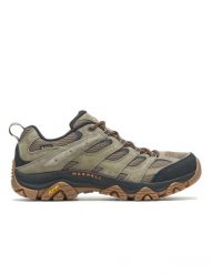 Buty trekkingowe Merrell Moab 3 Gore-Tex. Zielone trekkingi męskie Merrell, z gore-texu, bez zapięcia. Za 756.00 zł.