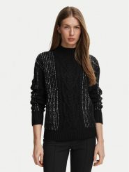 Marciano Guess Sweter G6BR19 Z1607 Czarny Regular Fit. Czarne swetry nierozpinane damskie Marciano Guess, s, z aplikacjami, bez kołnierzyka, bez ramiączek. Za 779.99 zł.