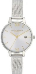 Zegarek Olivia Burton Zegarek Damski Olivia Burton OB16DE02 Stalowy (34 mm). Szare zegarki damskie Olivia Burton, ze stali. Za 271.83 zł.