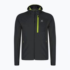 Kurtka męska Montura Peak. Czarne kurtki męskie MONTURA, l, bez wzorów, z elastanu, bez kaptura. Za 699.99 zł.