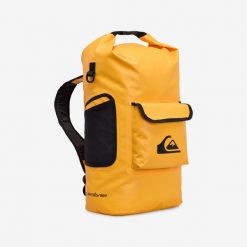 Plecak szczelny Quiksilver 28 l. Żółte plecaki męskie Quiksilver, bez wzorów, z materiału, sportowe. Za 159.99 zł.
