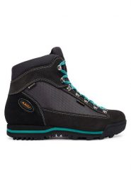 Aku Trekkingi Ultralight Micro GTW GORE-TEX 365.1 Szary. Szare obuwie trekkingowe damskie Aku, z gore-texu, bez zapięcia. Za 939.99 zł.