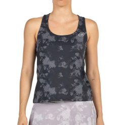 T-shirt Sleevless Bullpadel Exoro Ap62042000 Woman. Czarne t-shirty damskie bullpadel, bez wzorów, sportowe, bez kołnierzyka, bez ramiączek. W wyprzedaży za 211.05 zł.