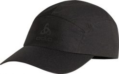 Czapka z daszkiem Odlo PERFORMANCE WATERPROOF. Czarne czapki damskie ODLO, bez wzorów, z materiału. Za 179.99 zł.