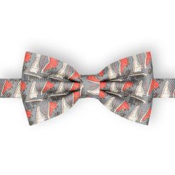 Mucha Męska, Szara w Trampki, Buty, Bez Poszetki -EM Men's Accessories. Szare krawaty i muchy Em men's accessories, bez wzorów, eleganckie, bez zapięcia. Za 49.99 zł.
